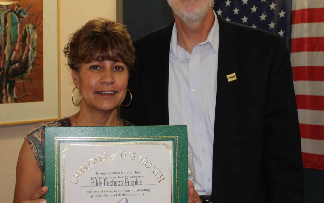 Pacheco-Peeples Recognized by Education Coalition