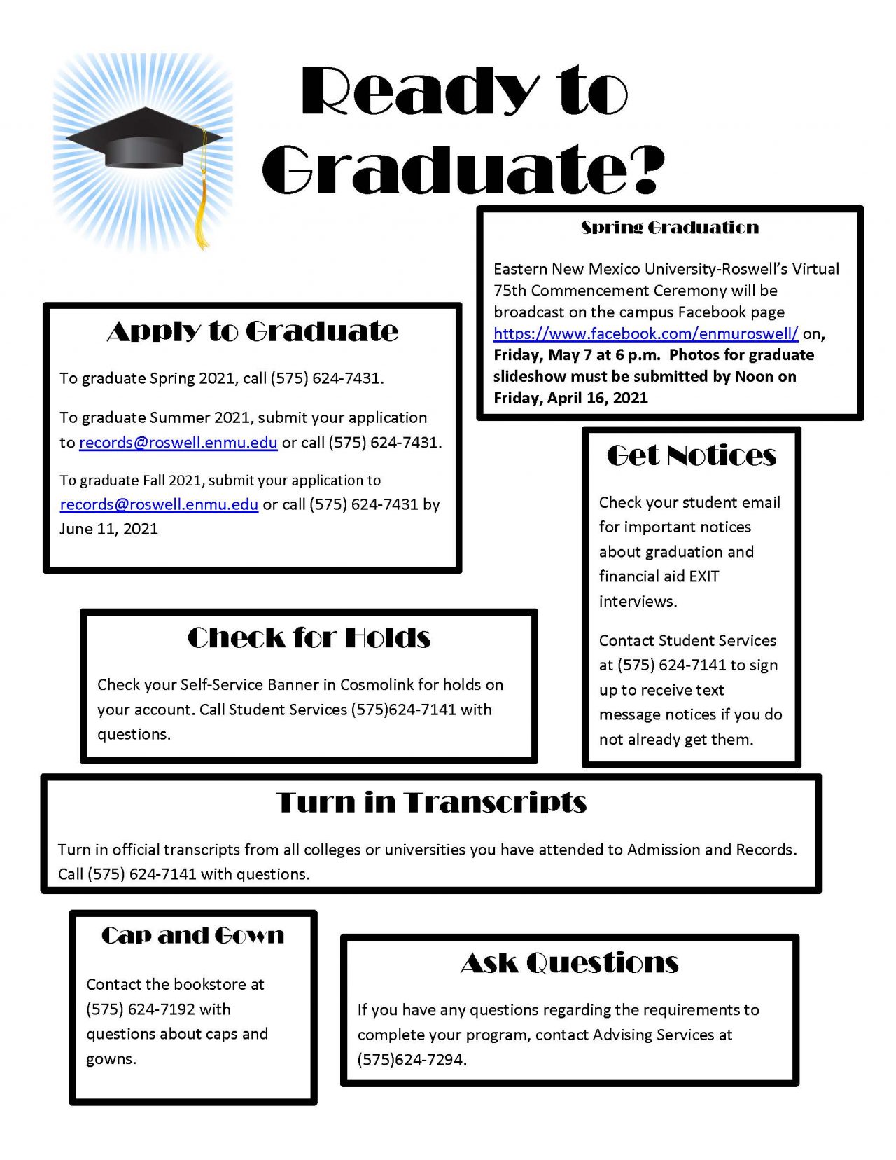 Graduation Eastern New Mexico University Roswell