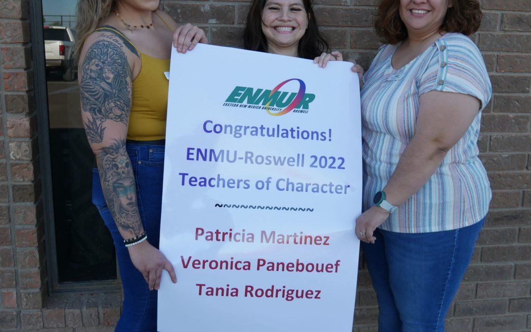 ENMU-Roswell Instructors Honored as Teachers of Character