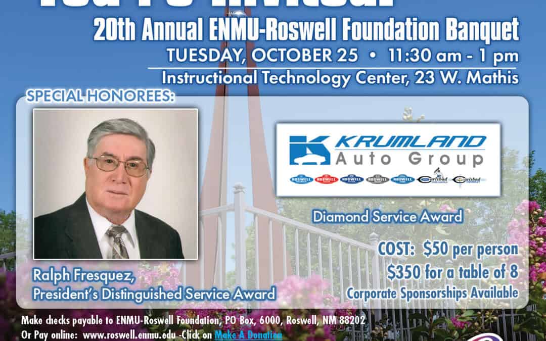 20th Annual ENMU-Roswell Foundation Banquet