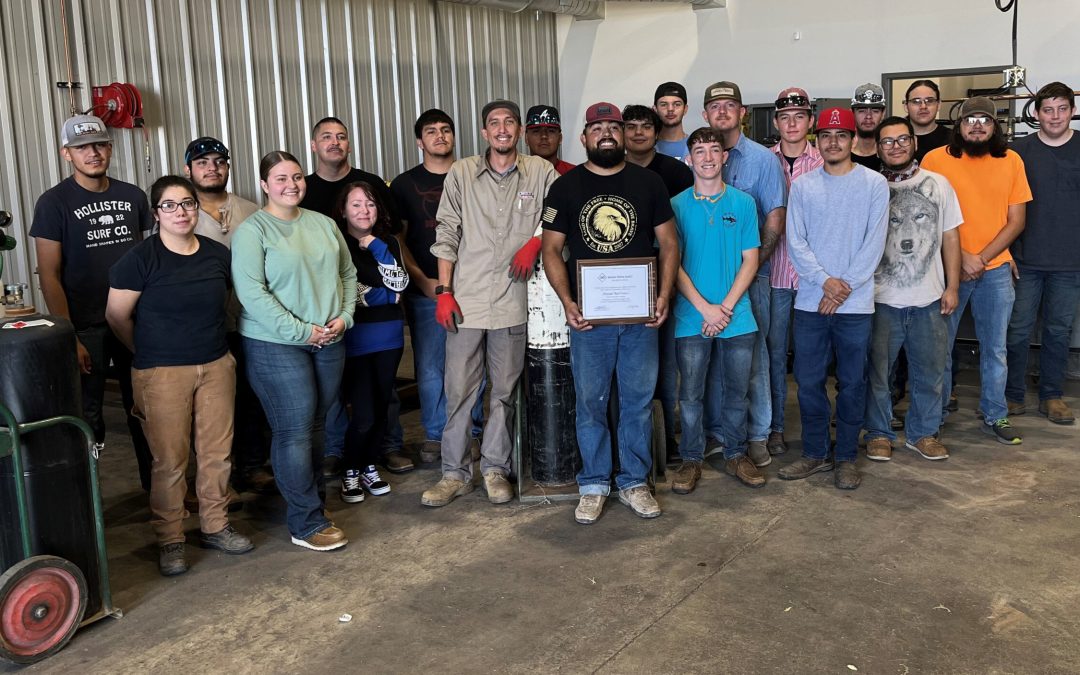 ENMU-Roswell Welding Instructor Recognized