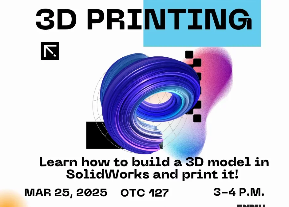 STEM Lab Guided Workshop – 3D Printing