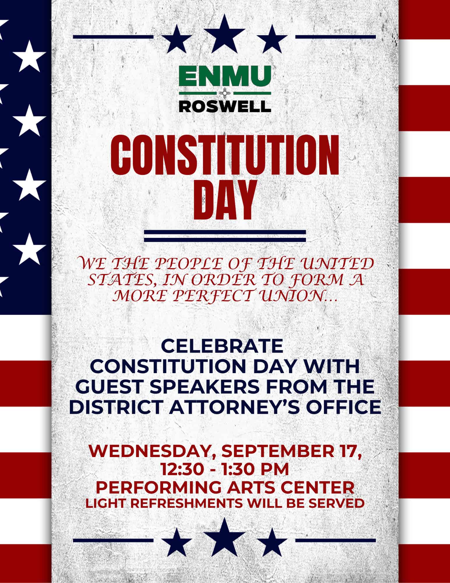 Constitution Day 2025 Flyer
