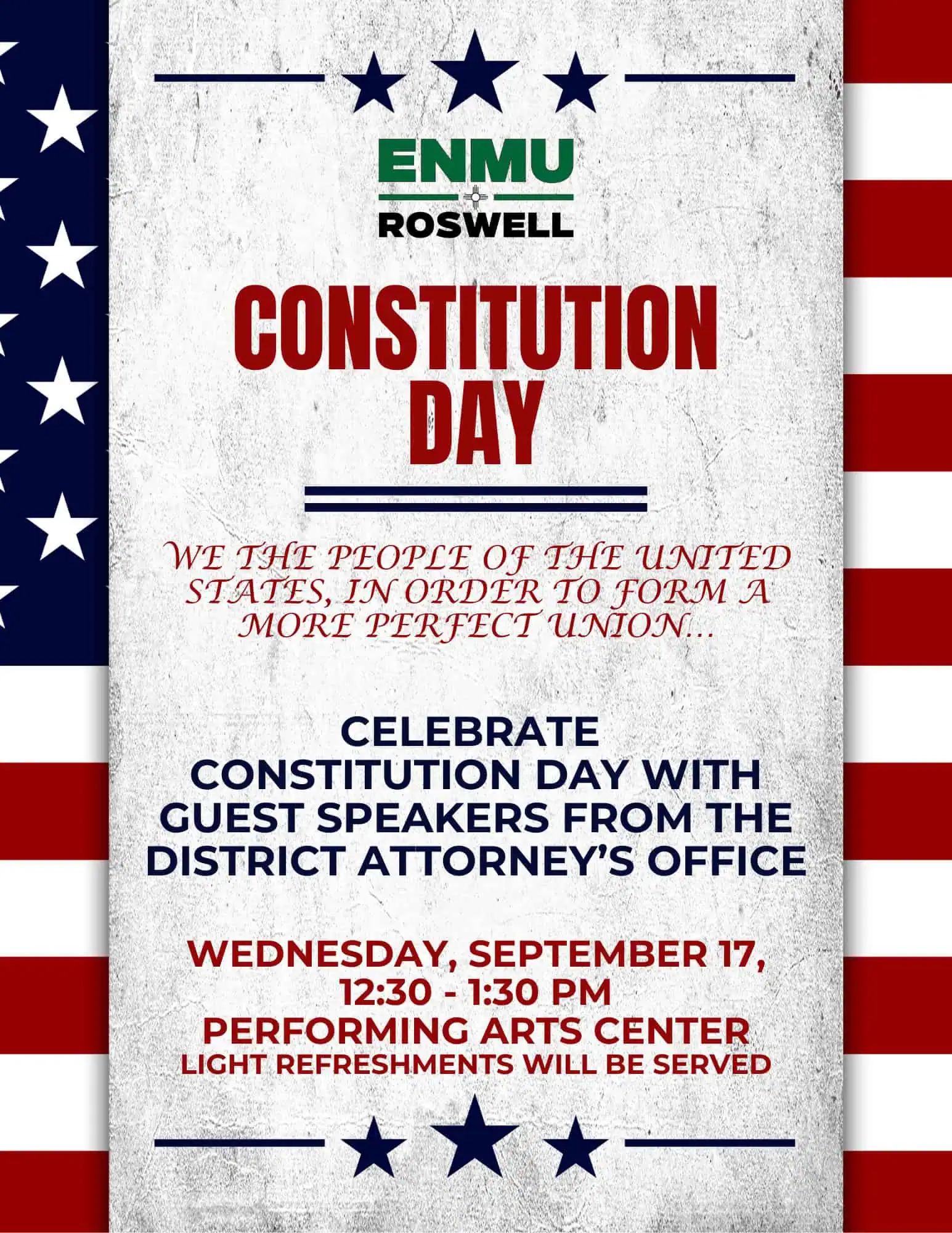 Constitution Day 2025 Flyer