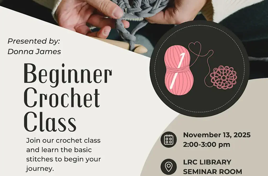 Beginner Crochet Class