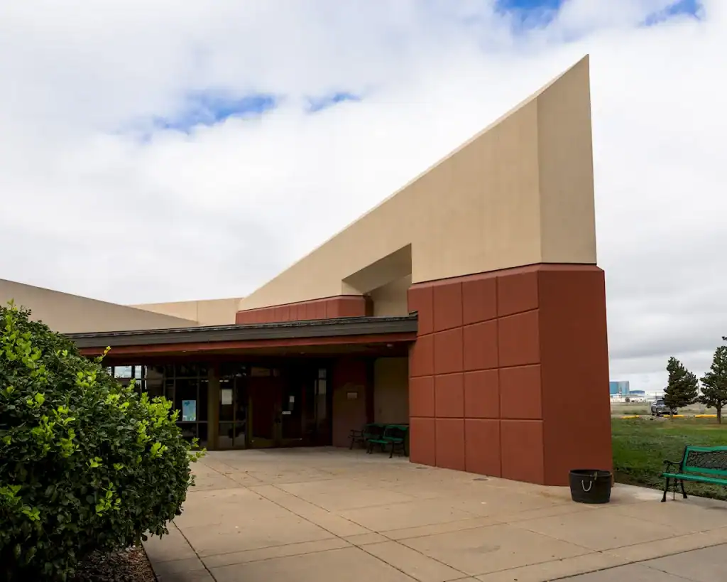 A photo of the east entrance to the Instructional Technology Center (ITC) building