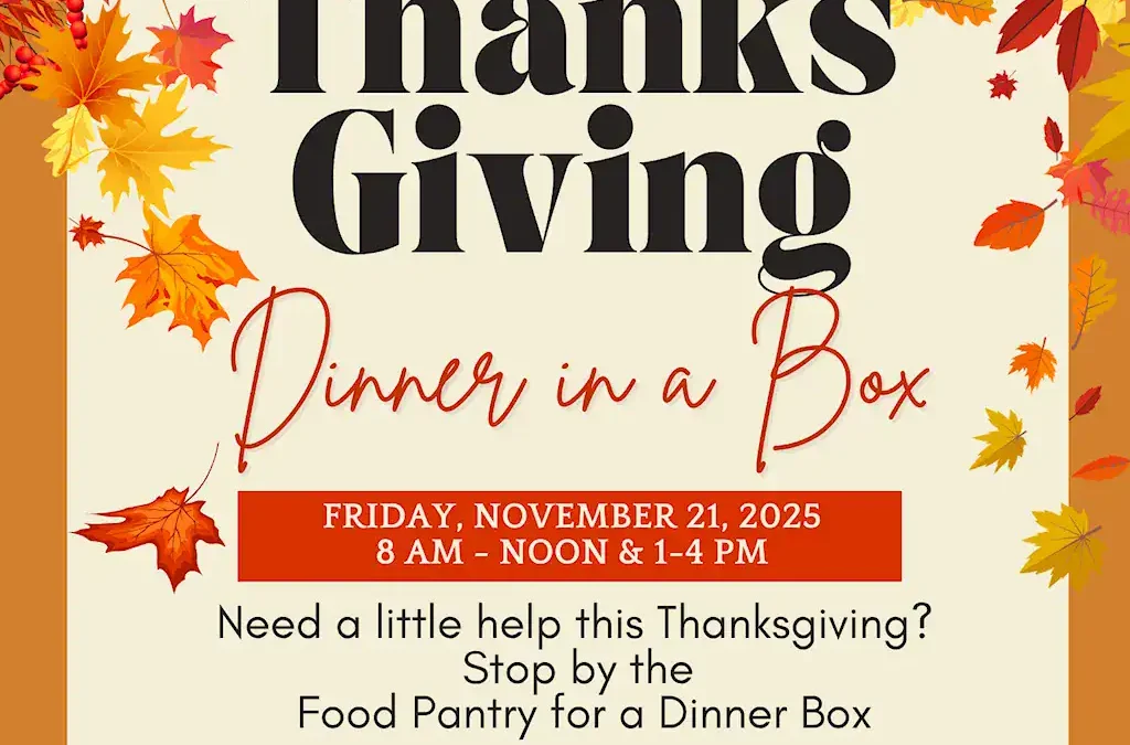 Thanks Giving: Dinner in a Box!