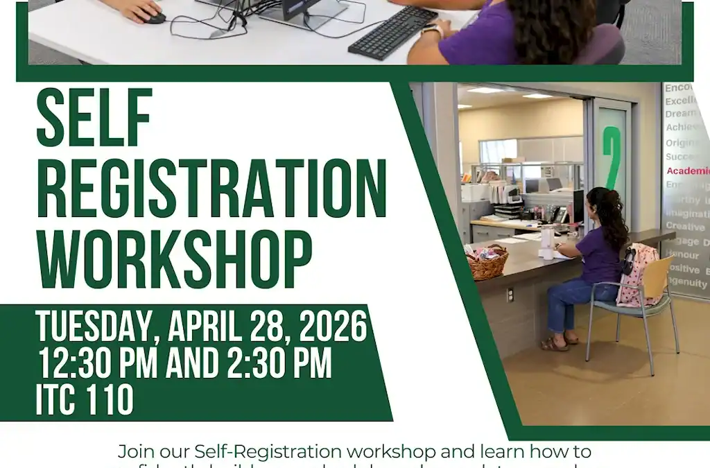 Spring 2026 Self Registration Workshop